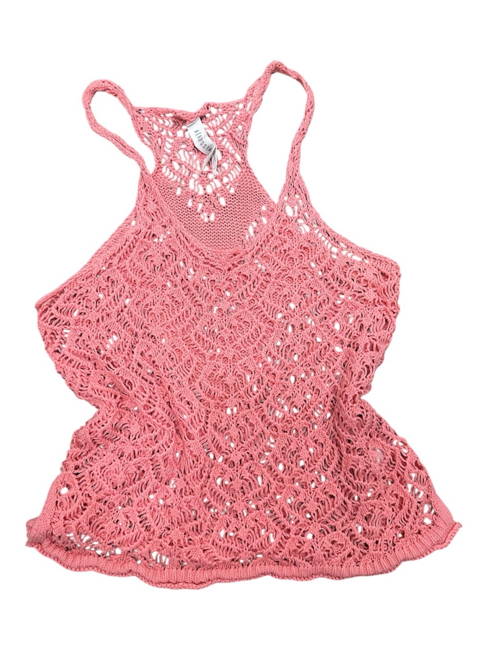 Aeropostale Pink Crochet Racerback Tank